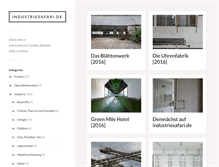 Tablet Screenshot of industriesafari.de